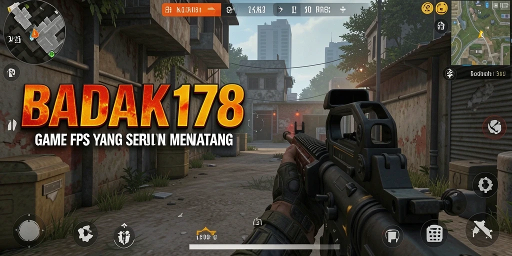 Tangkapan layar gameplay BADAK178 menampilkan aksi tembak-menembak yang mendebarkan.