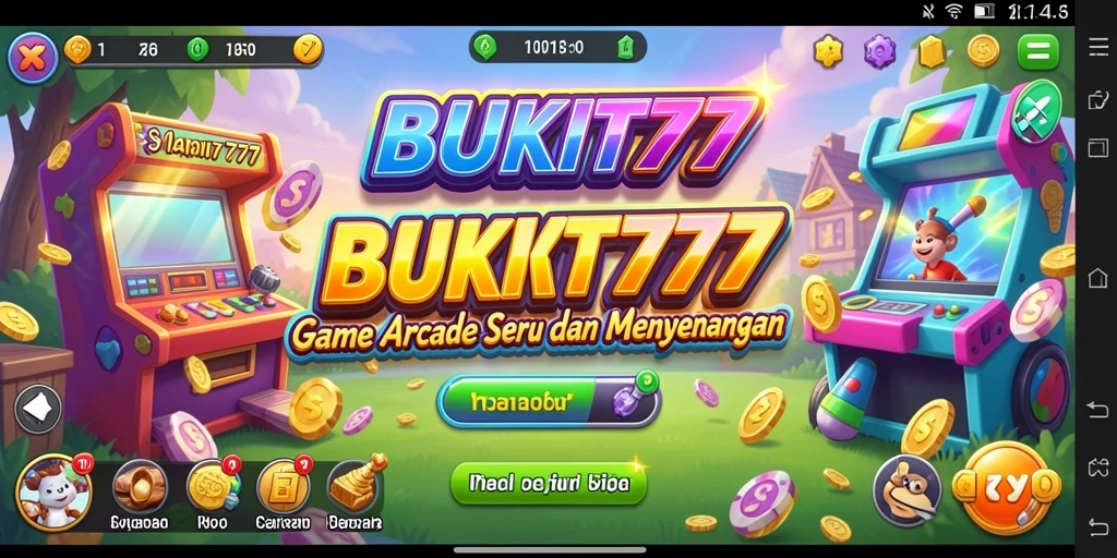 Tampilan gameplay seru dan penuh tantangan di BUKIT777.