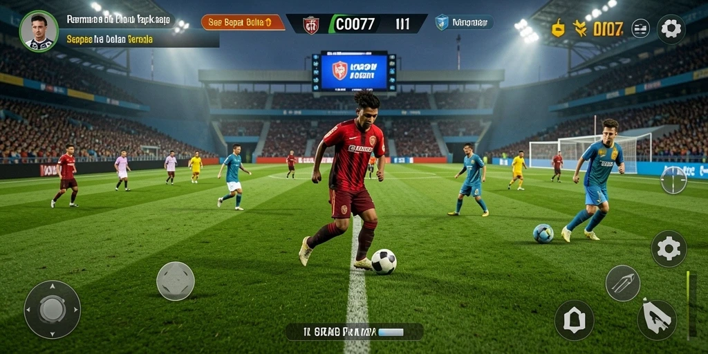 Tampilan gameplay C0077 yang menegangkan dan mendebarkan.