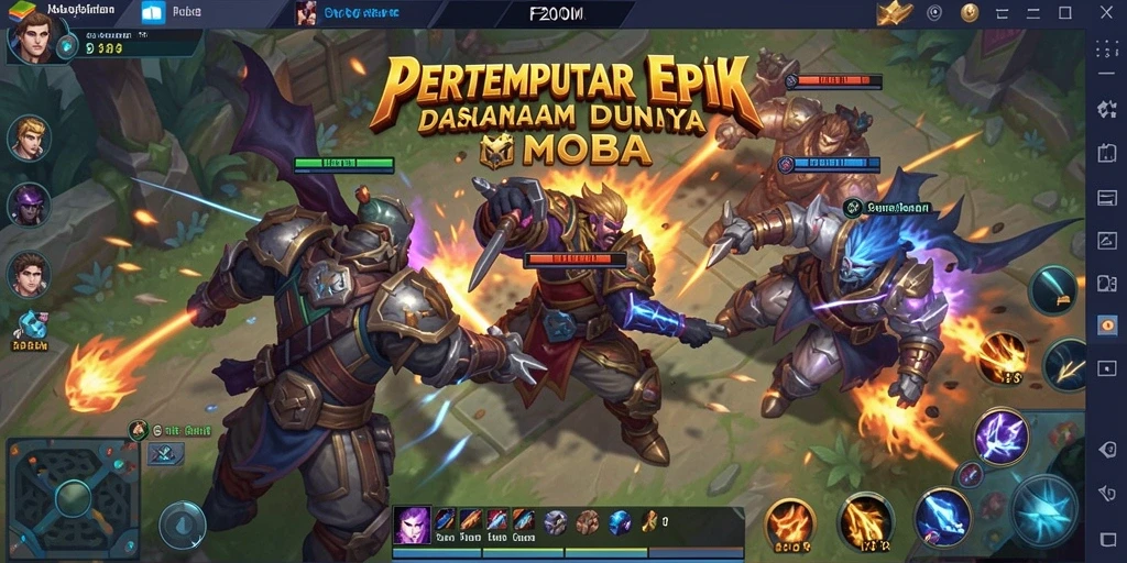 Tampilan gameplay dari <strong>F200M</strong> yang menarik dan intens.