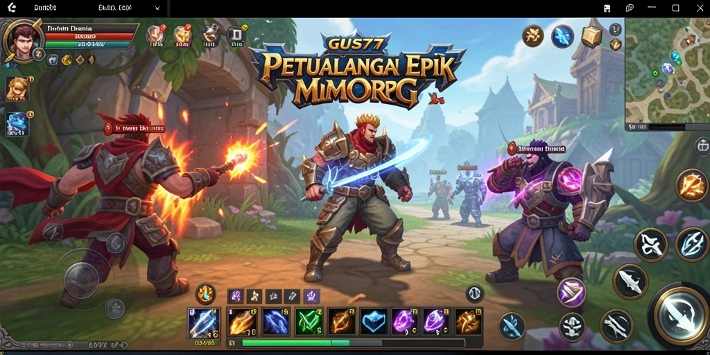 Gameplay GUS77 yang menakjubkan dalam dunia MMORPG.