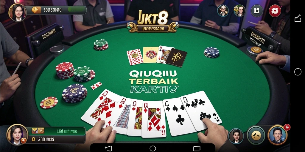 Gameplay seru QiuQiu di JKT8 yang penuh tantangan.