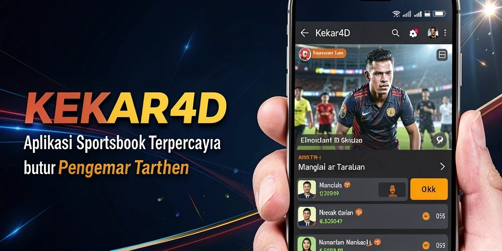 Tampilan dinamis dari antarmuka taruhan di KEKAR4D.