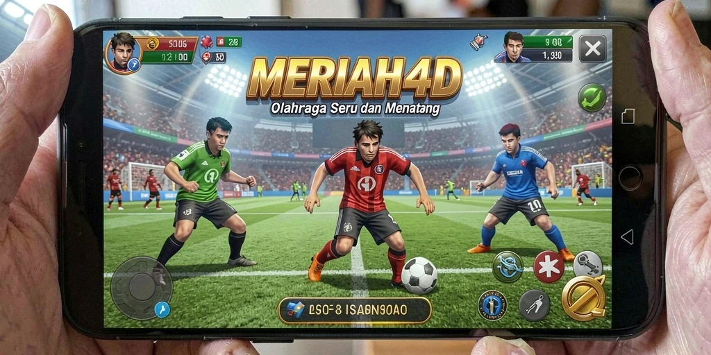 Tangkapan layar utama MERIAH4D mengungkapkan aksi seru dalam permainan olahraga.