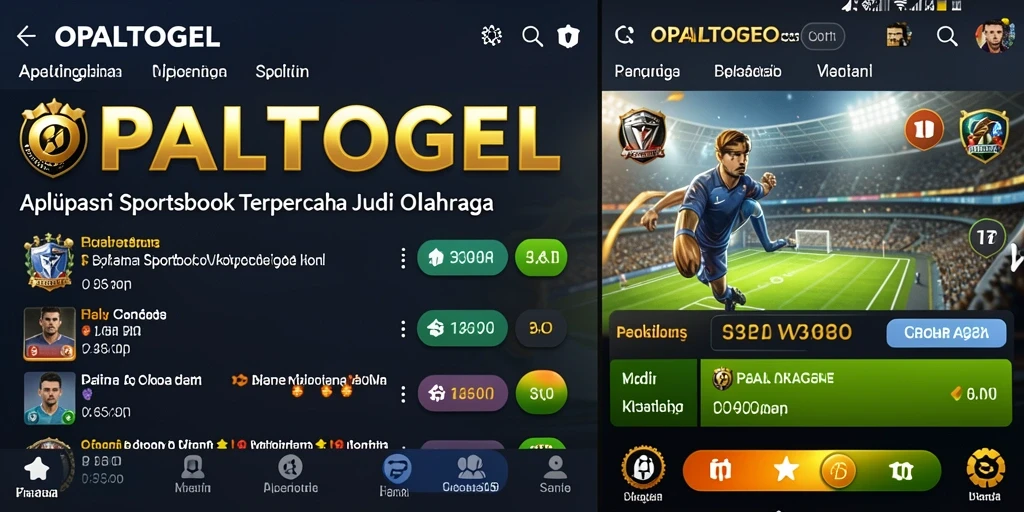 Tampilan gameplay OPALTOGEL yang menarik dalam taruhan olahraga.