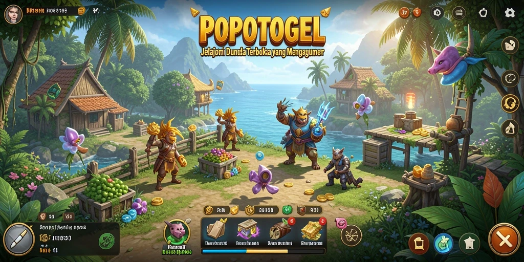 Screenshot menampilkan gameplay eksplorasi dunia terbuka yang menakjubkan.