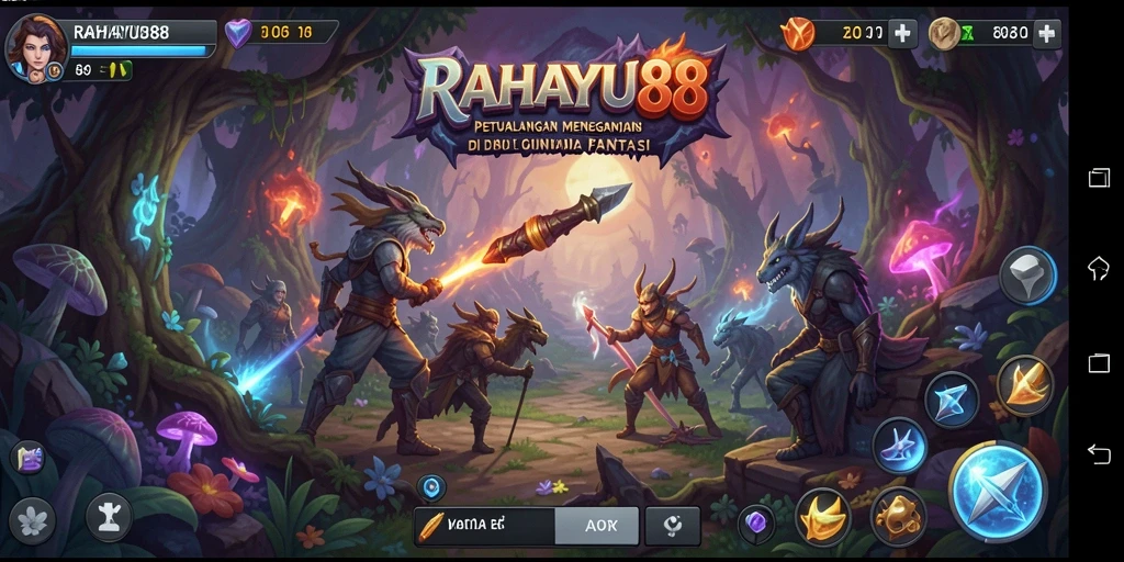 Tampilan gameplay RAHAYU88 yang menyuguhkan keindahan dunia petualangan.
