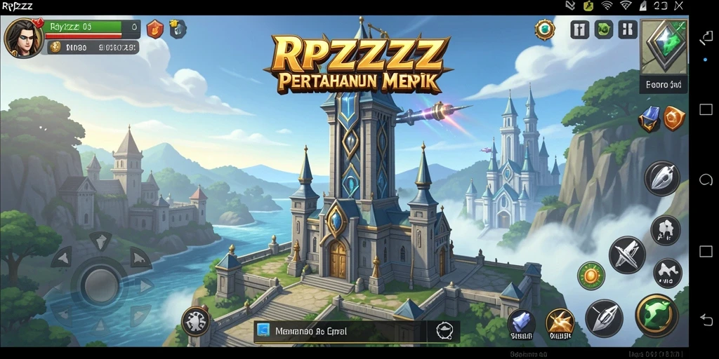 Tampilan gameplay seru dari RPZZZ yang mendebarkan.