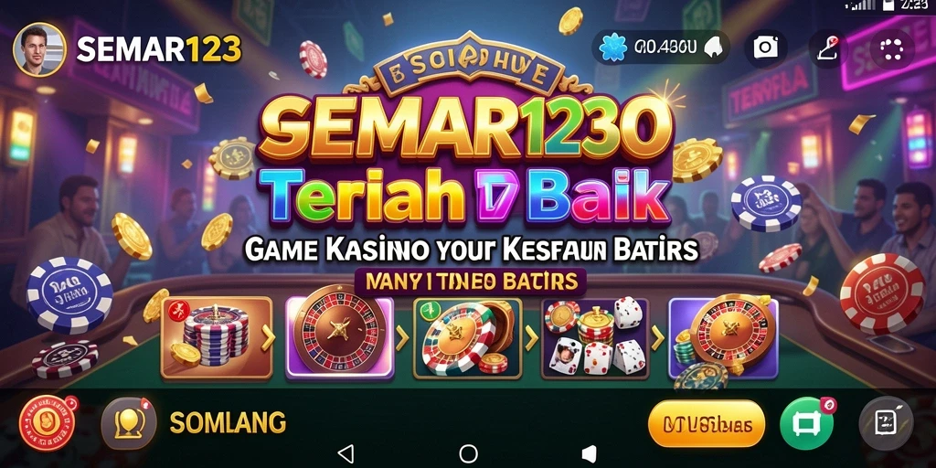 Tampilan menarik dari gameplay Kasino di SEMAR123.