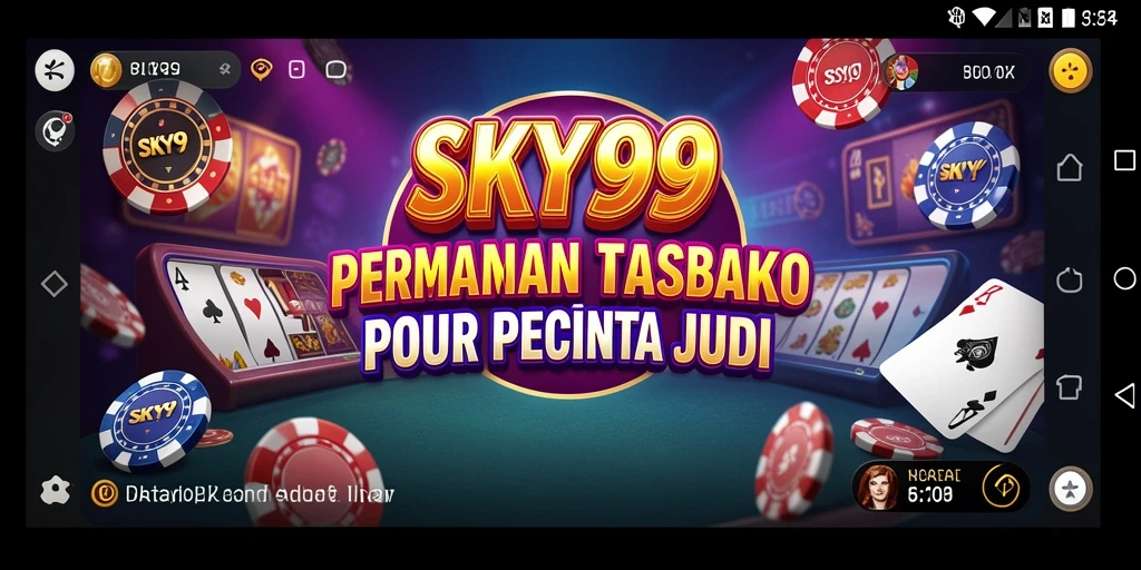 Gambaran permainan Kasino yang seru dan menegangkan di SKY99.