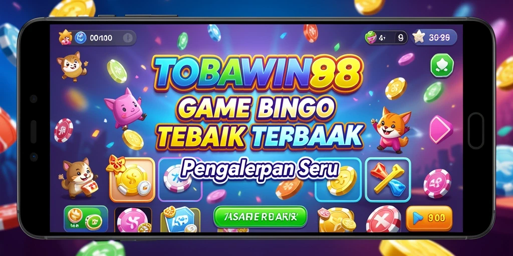 Tampilan menarik saat bermain Bingo di TOBAWIN88.