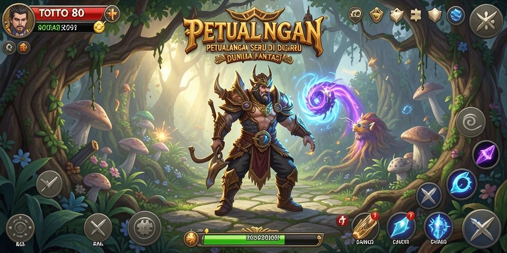 Screenshot TOTO80 menunjukkan aksi mendebarkan di dunia petualangan.