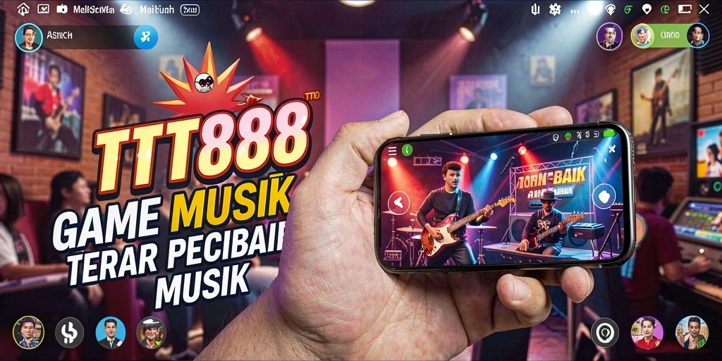 Tampilan permainan TTT888 yang memikat dengan lagu favorit.