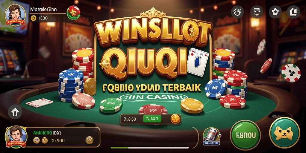 Screenshot gameplay WINSLOT menampilkan aksi seru permainan QiuQiu.